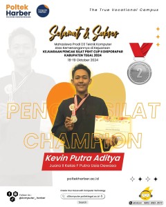 Mahasiswa Teknik Komputer peraih Juara 2 PSHT CUP II